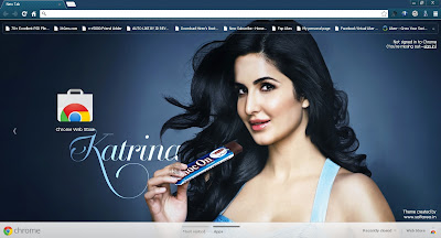 Katrina Kaif Google Chrome Theme