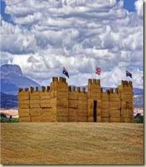Hay fort