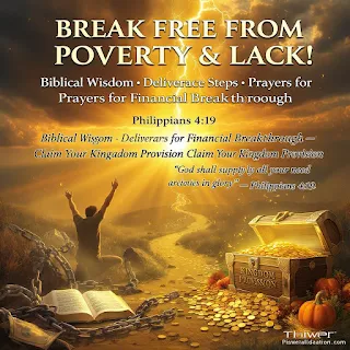 Breaking Free from Poverty and lack