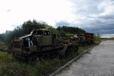 Zona de Residuos Nucleares Buryakovka Ucrania Nuclear Waste Zone Ukraine