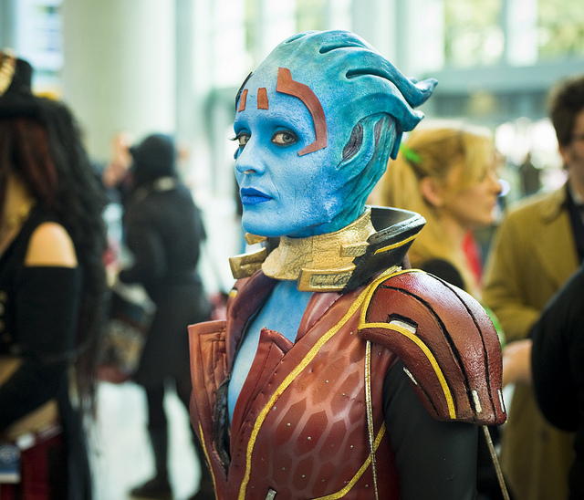 Rana McNear as Samara from Mass Effect