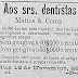 Venda de Dentes - 1895