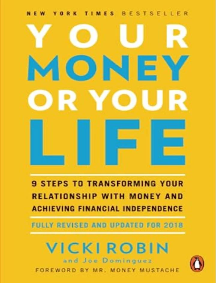 Cover Page Of Personal Finance Books Named Your Money Or Your Life