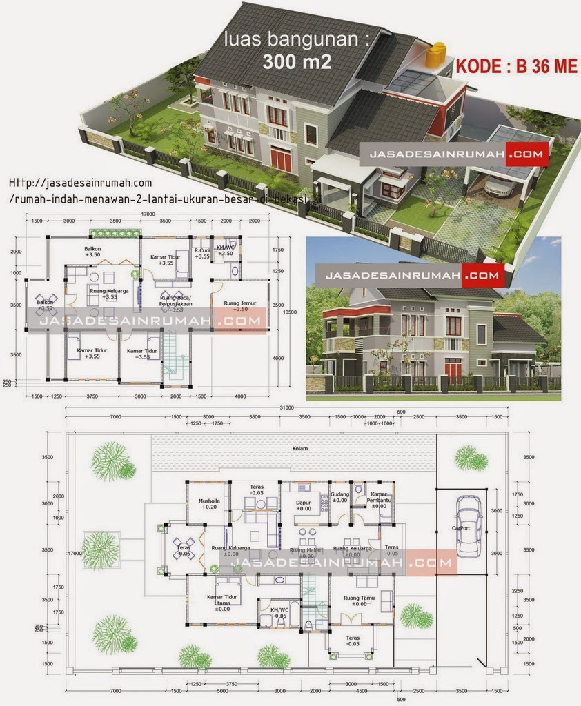 Desain Rumah Minimalis 1 Lantai Beserta Denahnya Foto Desain