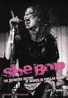 Front cover of the third edition of She Bop, with a photo of a female singer (I think it might be Ari Up from the Slits).