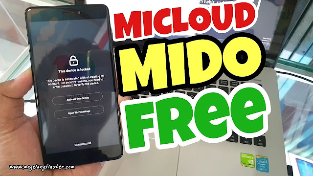 UNLOCK MICLOUD REDMI NOTE 4/4X SNAPDRAGON (MIDO) CLEAN SENSOR ON WORK 100% FREE