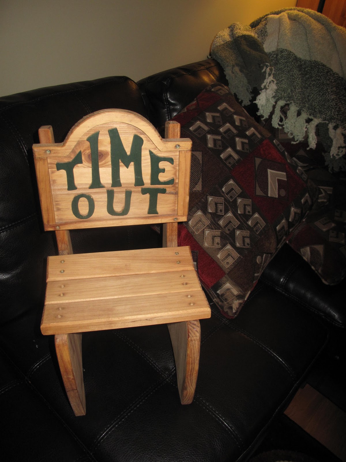 BLOG SALE: Wooden time out chair