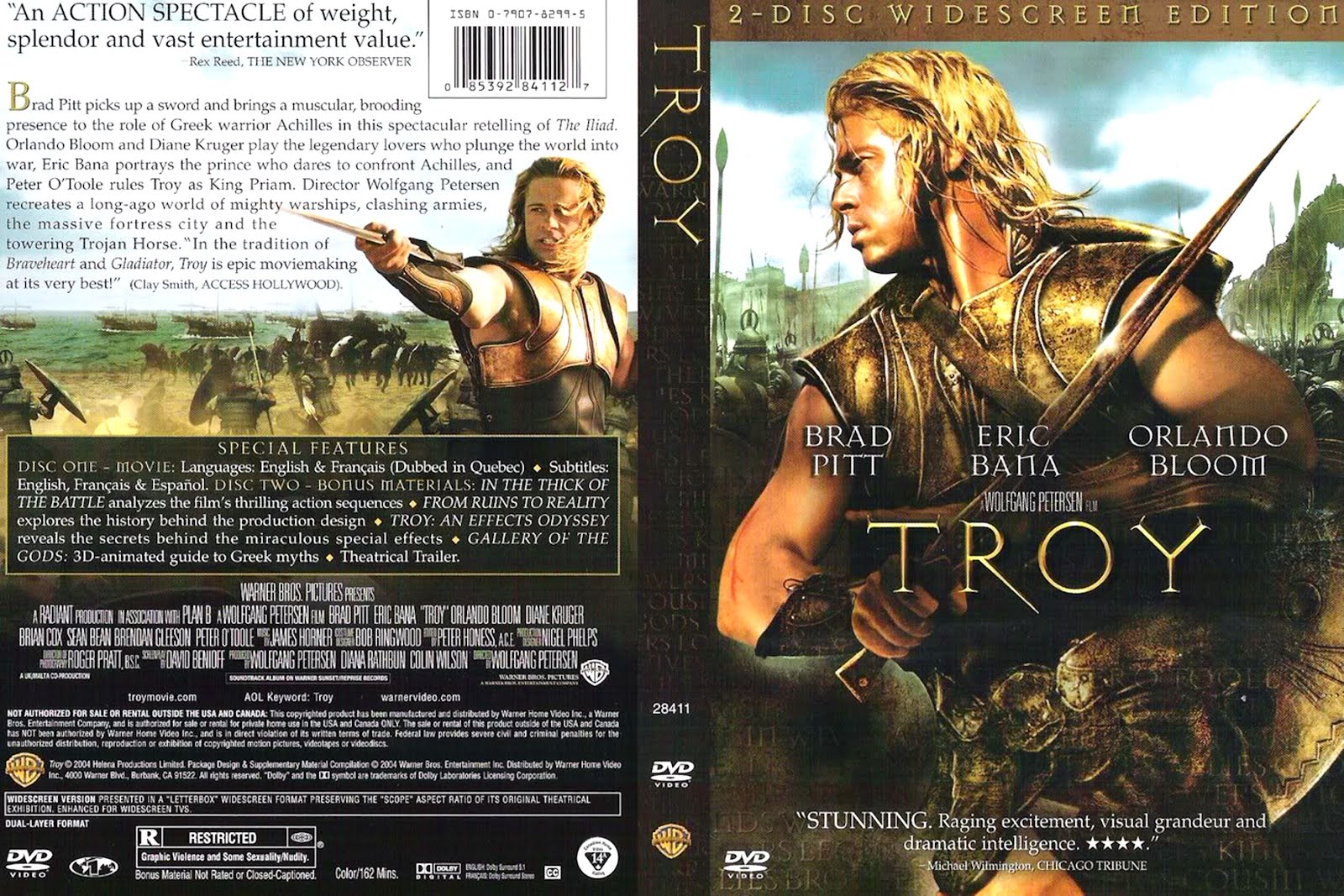 Troy Dvd Cover