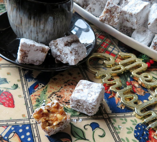 Sugared Date Squares