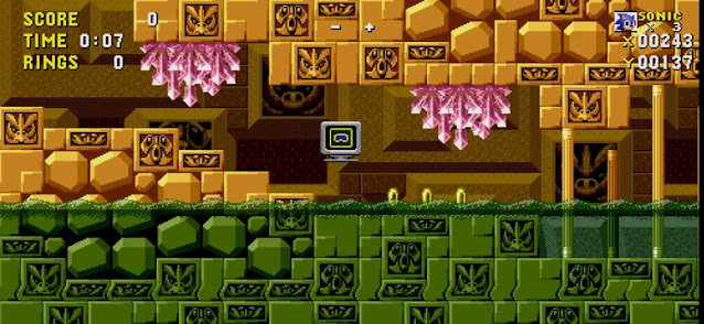 Sonic Background de Labyrinth Zone