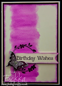 Blackberry Bliss Birthday Butterflies using products from Stampin' Up! UK - check it out here