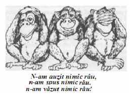 cele trei maimuțe înțelepte