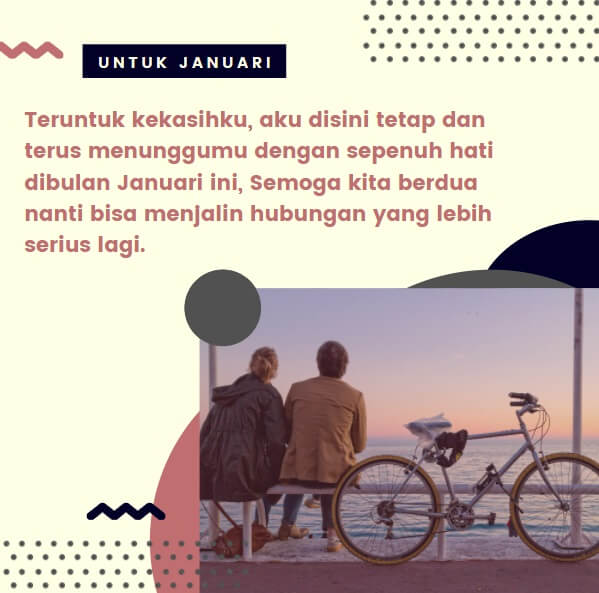 kata kata romantis di bulan januari