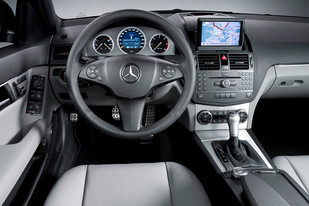 mercedes c350 interior