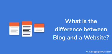 Difference between Blog and a Website