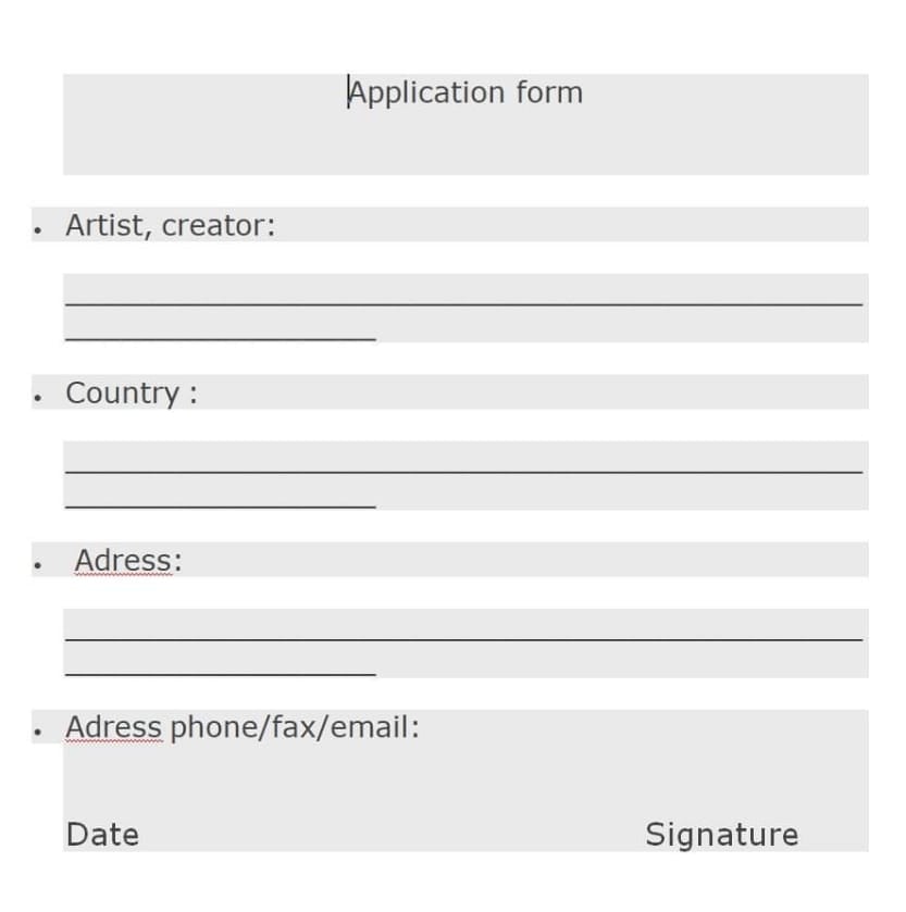 Egypt Cartoon .. the registration form