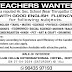 Teachers Wanted for All Subject 