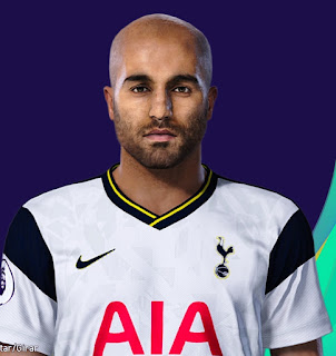 PES 2021 Faces Lucas Moura by Lucas