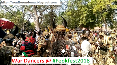 Feok festival 2018 war dancers