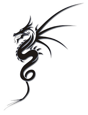 simple tribal dragon tattoo design 258 views Tags dragon tattoo designs 