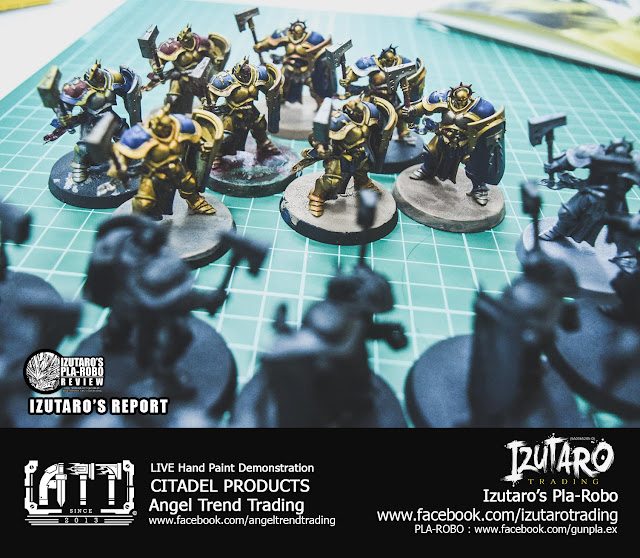 Izutaro Report: ATT - Angel Trend Trading : Hand Paint Demonstration - Citadel Paint