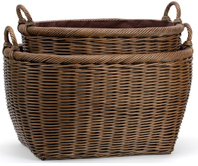 oval laundry basket