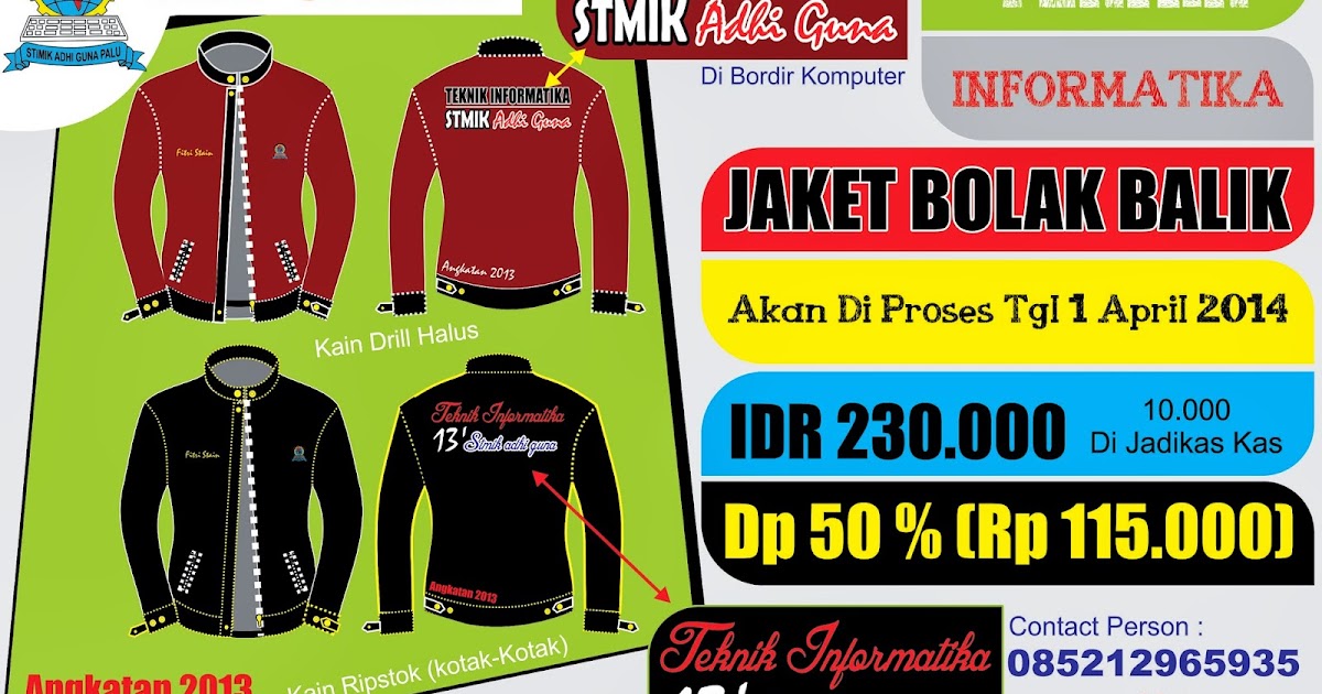 Himpunan Mahasiswa Program Studi Tekni Informatika: Jaket 