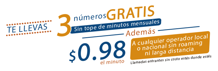 3 numeros gratis con amigo optimo de red amigo telcel