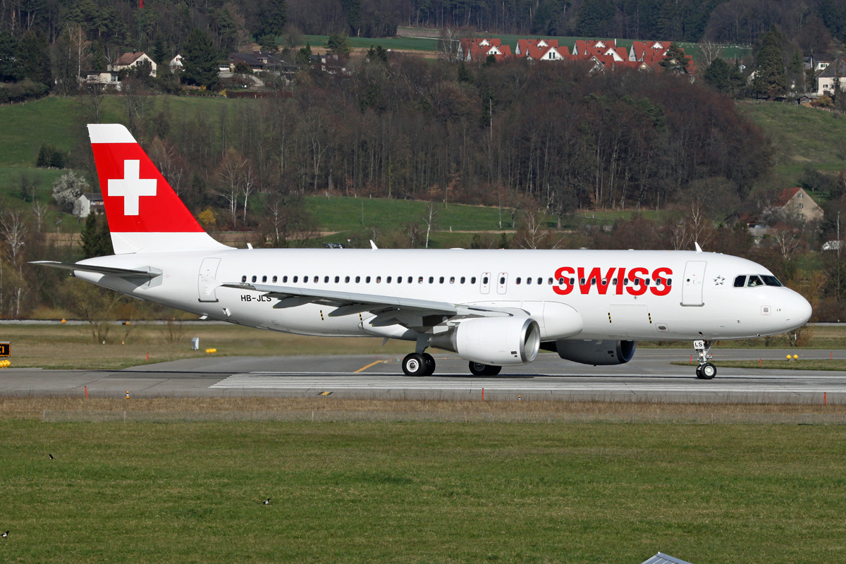Planes and Trains - Planes 2012: HB-JLS / Airbus A320-214 / Swiss