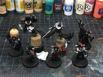 Horus Heresy Dark Angels Characters WIP