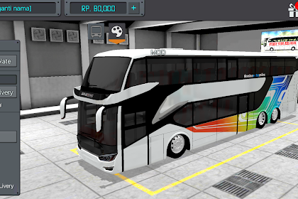 [GRATIS] Mod BUSSID SR-2 Double Decker by BMC | Mod & Livery