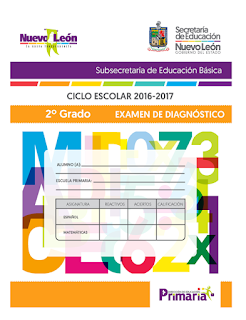 Exámenes de Diagnostico 1° a 6° - Subsecretaria de Educación Básica N.L.