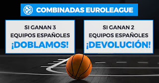 Paston promo combinadas Euroleague hasta 20 diciembre 2019