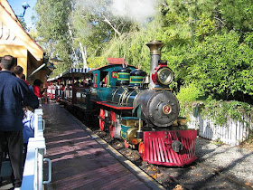 Disneyland Railroad Engine
