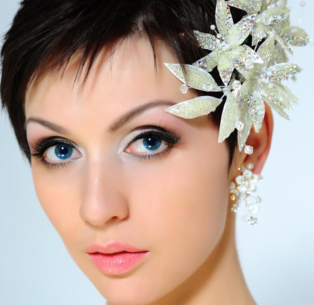 Top 10 Photo Of Bridal Hairstyles For Short Hair Natural Modern