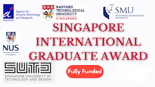 Singapore International Graduate Award in Singapore 2024/2025