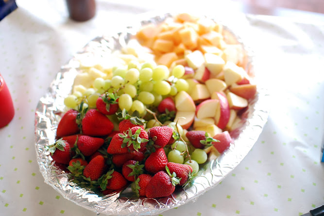 Aussie Australian BBQ Fresh Fruit Platter