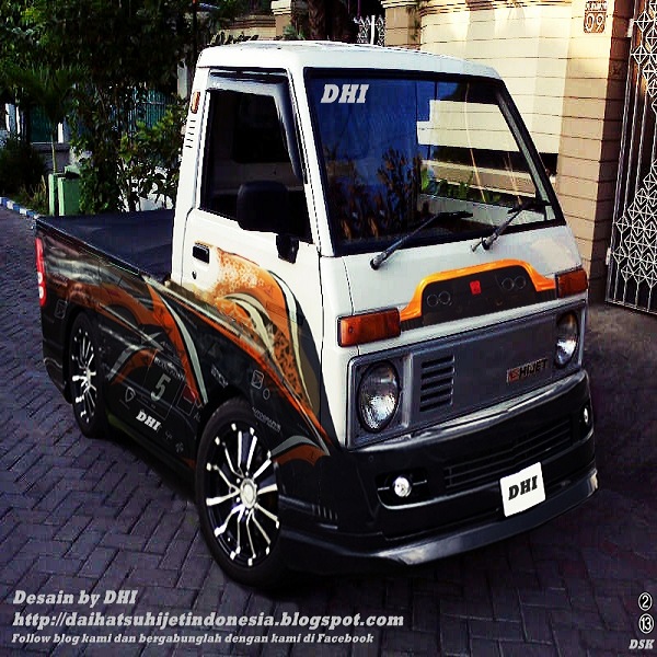 Foto modifikasi  mobil  pick up ceper  mega carry  1 5 grand 