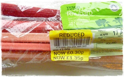 fresh rhubarb