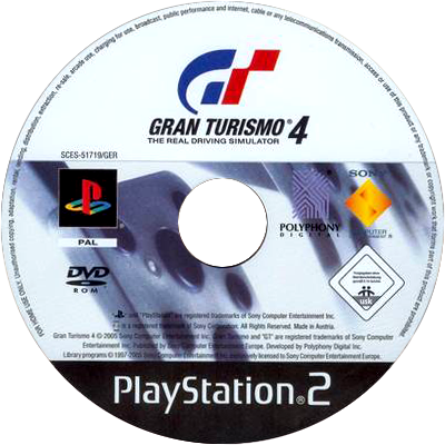 PS2 Game Disc Cover Art