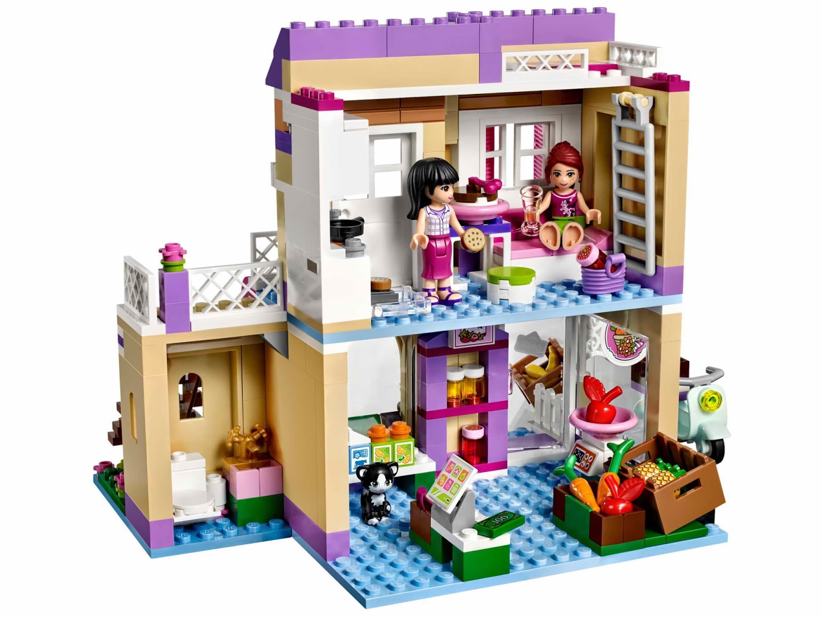 Brick Friends: LEGO 41108 Heartlake Food Market