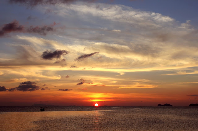 Ko Phangan sunset beach