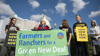 Farmers and Ranchers for a Green New Deal (Credit: Caroline Brehman / CQ-Roll Call, Inc via Getty Images) Click to Enlarge.