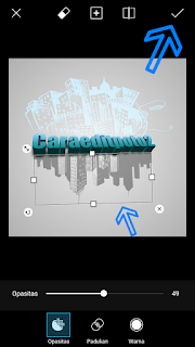  Selamat malam sobat setia blog caraeditpoto Buat Text 3D Dengan Cityscape PicsArt Android