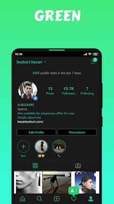 Instagram Aero/ InstaAero Green Version