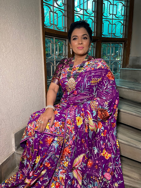 Parsi gara saree