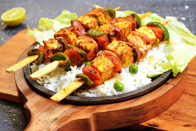 paneer sizzler recipe