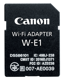 Canon W-E1 Wi-Fi Adapter