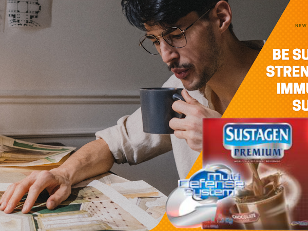 Be Sustafit and strengthen your immunity with Sustagen!