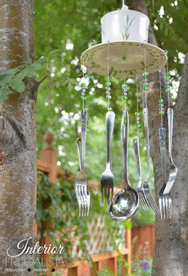 DIY Silverware Wind Chimes